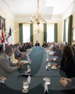 The Chancellor of the Exchequer Rachel Reeves hosts the UK France Summit Business Roundtable