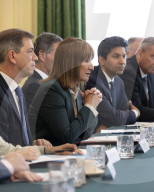 The Chancellor of the Exchequer Rachel Reeves hosts the UK France Summit Business Roundtable