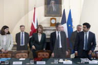 The Chancellor of the Exchequer Rachel Reeves hosts the UK France Summit Business Roundtable