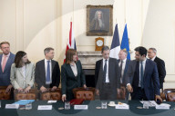 The Chancellor of the Exchequer Rachel Reeves hosts the UK France Summit Business Roundtable