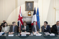 The Chancellor of the Exchequer Rachel Reeves hosts the UK France Summit Business Roundtable