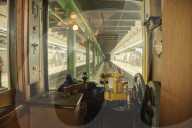 Historic Subway Ride On Argentina's Independence Day.