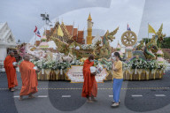 Thai Faithful Mark Asanha Bucha Day And Buddhist Lent.