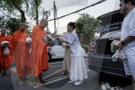 Thai Faithful Mark Asanha Bucha Day And Buddhist Lent.
