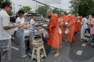 Thai Faithful Mark Asanha Bucha Day And Buddhist Lent.