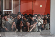 Migrants From Libya Arrive At The Port Of Lavrio, Greece