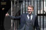37th UK-France Summit In Downing Street In London