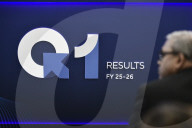 TCS CEO Announces Q1 Results In Mumbai
