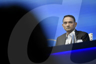 TCS CEO Announces Q1 Results In Mumbai