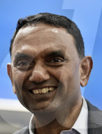 TCS CEO Announces Q1 Results In Mumbai