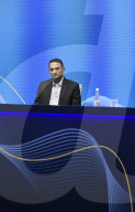 TCS CEO Announces Q1 Results In Mumbai