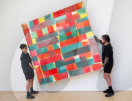 Crossing Borders: Modern Art from South Asia, a landmark exhibition preview at Phillips auction House, London, UK.