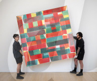 Crossing Borders: Modern Art from South Asia, a landmark exhibition preview at Phillips auction House, London, UK.