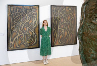 Crossing Borders: Modern Art from South Asia, a landmark exhibition preview at Phillips auction House, London, UK.