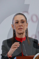 Mexico’s President Claudia Sheinbaum Holds News Conference