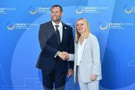 Ukraine Recovery Conference Takes Place In Rome
