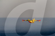 Wildfire Affects Mediterranean Scrub Near Otranto
