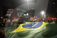 Thousands Rally In Brazil Against Trump's 50% Tariff Decision