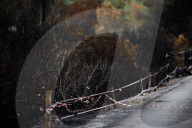 Large-scale Fire In Pauls, Catalonia