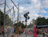 Motionhouse Performs WILD At Tollwood Festival In Munich