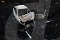Large-scale Fire In Pauls, Catalonia