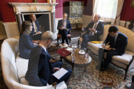 Chancellor Rachel Reeves meets with French Finance Minister Eric Lombard