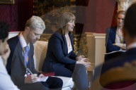 Chancellor Rachel Reeves meets with French Finance Minister Eric Lombard