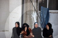 Aftermath of Israeli Strike In Gaza