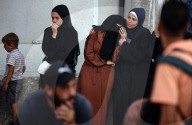 Aftermath of Israeli Strike In Gaza