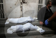 Aftermath of Israeli Strike In Gaza