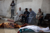 Aftermath of Israeli Strike In Gaza