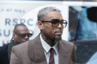 Chris Brown Southwark Crown Court in London, UK.