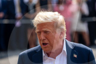 President Trump Departs White House To Review Flood Damage In Texas On July 11, 2025.