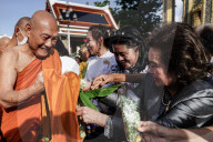 Floral Merit Making Ceremony For The Buddhist Lent Day.