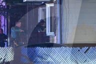 Heavily Armed Law Enforcement Converge On Market Street At Home