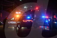Heavily Armed Law Enforcement Converge On Market Street At Home
