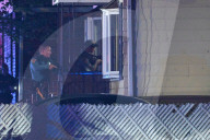 Heavily Armed Law Enforcement Converge On Market Street At Home