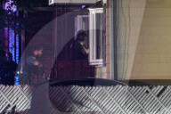 Heavily Armed Law Enforcement Converge On Market Street At Home