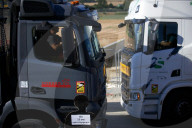 Protest Against The Closure Of The RN126 For The A69 Works In Verfeil