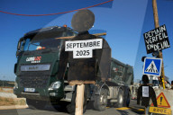 Protest Against The Closure Of The RN126 For The A69 Works In Verfeil