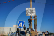 Protest Against The Closure Of The RN126 For The A69 Works In Verfeil