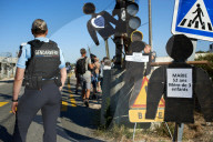 Protest Against The Closure Of The RN126 For The A69 Works In Verfeil