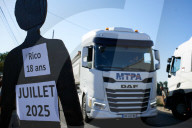 Protest Against The Closure Of The RN126 For The A69 Works In Verfeil