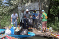 Cleanliness Drive At Dal Lake In Srinagar