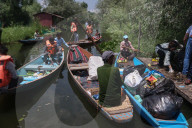 Cleanliness Drive At Dal Lake In Srinagar