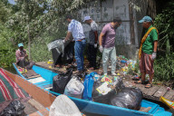 Cleanliness Drive At Dal Lake In Srinagar