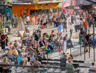 Afternoons At The Summer Tollwood Festival In Munich