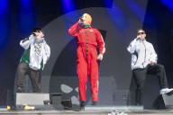 Kneecap Perform at Glastonbury Festival 2025 Saturday - Worthy Farm, Pilton, Glastonbury, UK