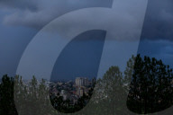Monsoon Clouds During Dusk In Nepal