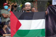 Solidarity March In Nepal For Palestine And Iran